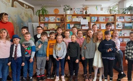 До Дня сміху у бібліотеці провели бібліогуморину для дітей