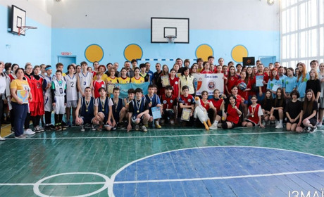 Проект «Пліч-о-пліч Всеукраїнські шкільні ліги» завершився в Ізмаїлі змаганнями з баскетболу