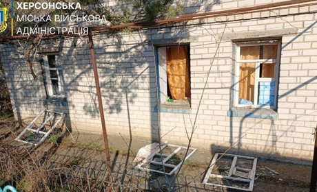На Херсонщині армія рф завдала ударів по житлових кварталах та соціальній інфраструктурі