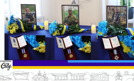У Вараші родинам загиблих захисників передали їх посмертні державні нагороди