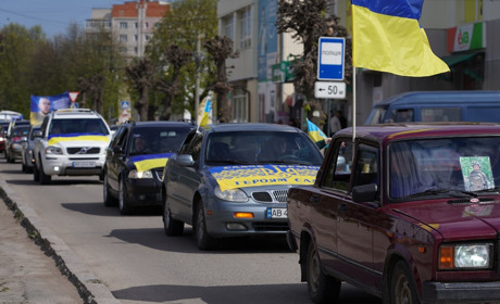 У Барі відбулася щомісячна акція на підтримку безвісти зниклих і полонених захисників