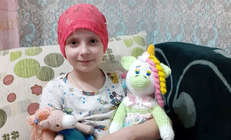 Даринка Петюр:  Хочу скоріше одужати і повернутися до школи