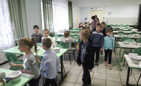 У одній із шкіл Южного триває капітальний ремонт їдальні (ФОТО)