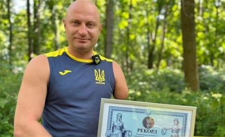 Національний рекорд від ніжинця: «Я зробив це до 33-річчя моєї країни»