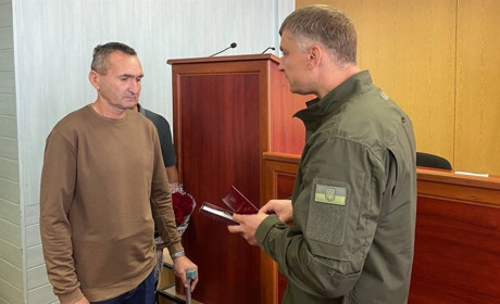 Захисникам із Сарненського району присвоїли нагороди за мужність і військову службу