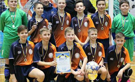 Юнацька команда Покровської ДЮСШ втретє стала чемпіоном Донецької області з футзалу