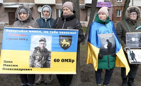 Сьогодні в Шостці вдруге пройшла акція на підтримку військовополонених та зниклих безвісти