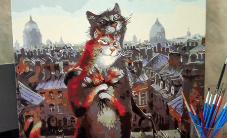 Картины по номерам – лучшее хобби для осенних вечеров