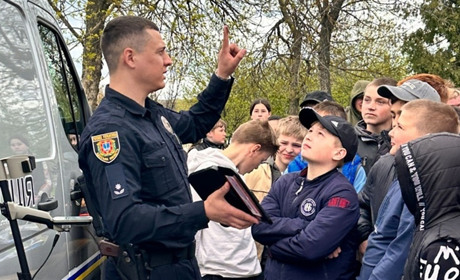 Сліди на «місці злочину»: у Вигодянській громаді провели урок криміналістики