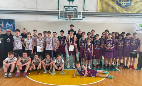 Барська команда «Колос» стала чемпіоном області з баскетболу серед кадетів U-15