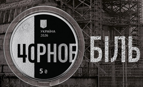 «Тим, хто врятував світ»: НБУ вводить в обіг монету до 40-х роковин Чорнобильської трагедії