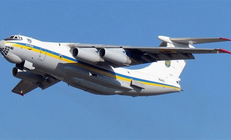 Ил-76МД слетал из Мелитополя в столицу американского штата Юта