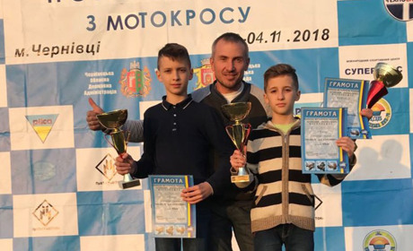 Вихованці Валерія Доценка стали переможцями престижних змагань з мотокросу
