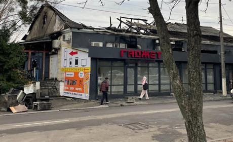 Пожежа в центрі Сарн: що відомо про загоряння
