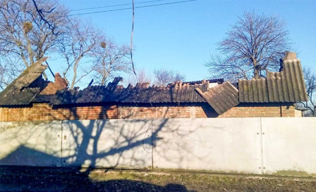 У селі Черняхів Кагарлицької громади сталася пожежа