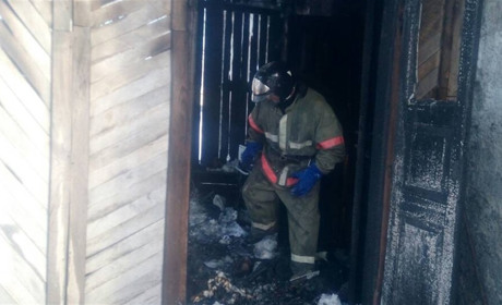 У місті Почаєві, по вулиці Фабричній, виникла пожежа