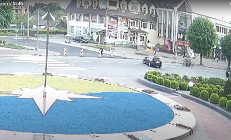 У Звягелі показали відео ДТП з потерпілим: "Безпечне місто"