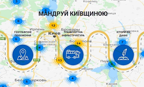 Де побувати на Київщині: з'явився сайт із туристичними локаціями