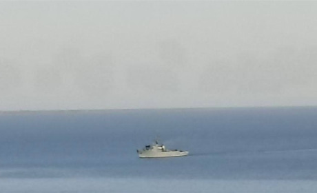 У порт Бердянська зайшов військовий корабель рф