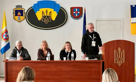 У Теплодарі працювала мобільна група "Ветеранс ХАБ Одеса": допомога ветеранам і родинам захисників