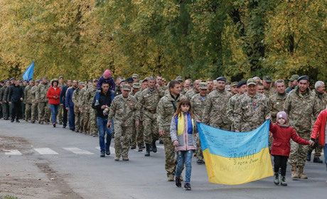 У Калуші відбувся марш захисників України
