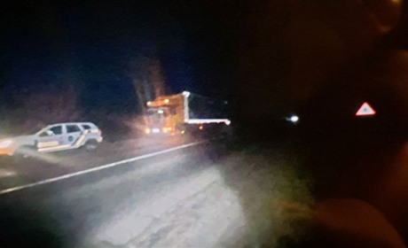 Під час обгону зіткнулися дві вантажівки на Переяславщині: хроніка поліції