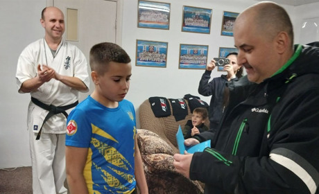 Невипадкові випадковості: журналістка стала свідком віншування переможців Кубку Європи з карате