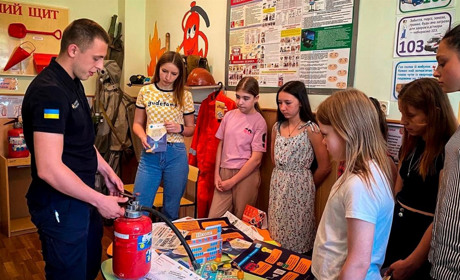 У Смілі відкрив двері для дітей черговий “Клас безпеки”