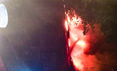 У селі Липовець Кагарлицького району горів житловий будинок