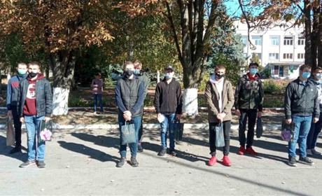 31 новобранця з Петропавлівщини провели на службу до лав української армії