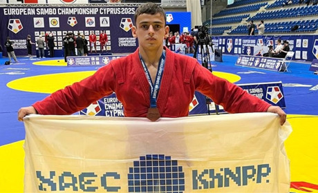 Владислав Жоган – бронзовий призер Чемпіонату Європи з самбо