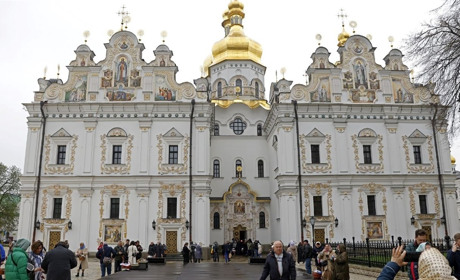 Вперше за 300 років у Києві в Успенському соборі Лаври провели службу українською мовою