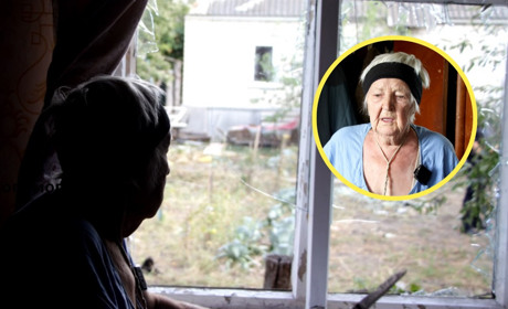 Родина 90-річної глухівчанки, дім якої постраждав від обстрілу рф, просить про допомогу