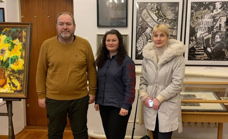 У Переяславі влаштували виставку, присвячену Сковороді: її створили митці з восьми країн світу