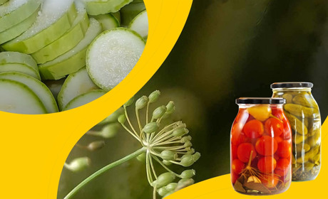 Пікантні кабачки, соус з родзинками та хрумкі огірки: сарненчанки поділилися рецептами закруток