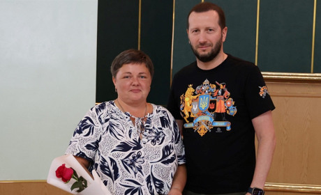Почесну грамоту отримала директорка Славутського міського центру фізичного здоров’я населення