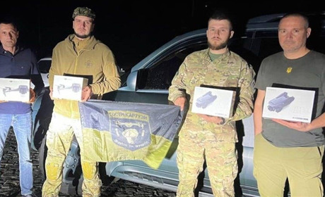 Курилівська СВА передала 4 квадрокоптери для "Гострих КАРТУЗІВ"
