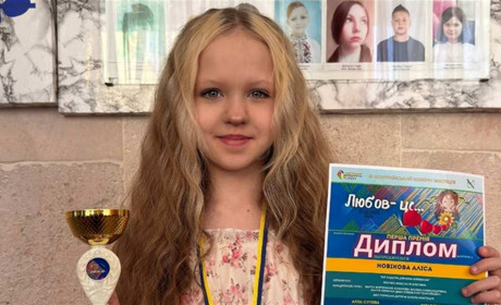 Тріумф у столиці: юна шосткинка виборола «золото» на Всеукраїнському конкурсі мистецтв