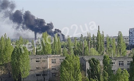 У Новій Каховці був приліт в районі заводу силікатної цегли