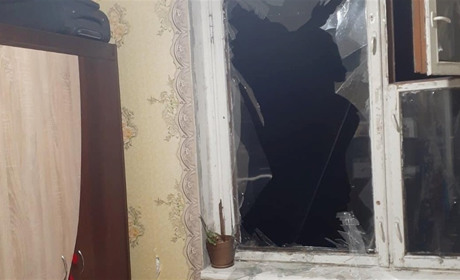 Наслідки вибуху в Новій Каховці