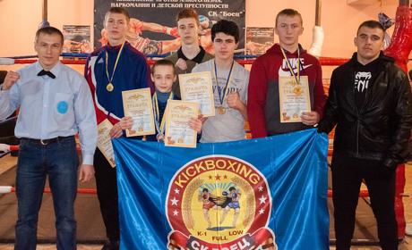 Визначені переможці першості Покровська з кікбоксингу
