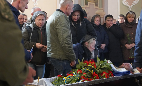 На Переяславщині попрощались із воїном Олексієм Цупилом. Він загинув під Бахмутом