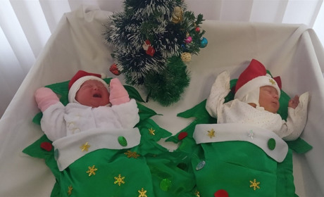 У перший день нового року у Калинівці  народилося дві дівчинки