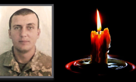 Повернувся "на щиті" захисник із села Червоне Олександр Ворона