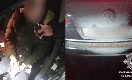 Нетверезий за кермом: на Рокитнівщині оштафували 36-річного чоловіка