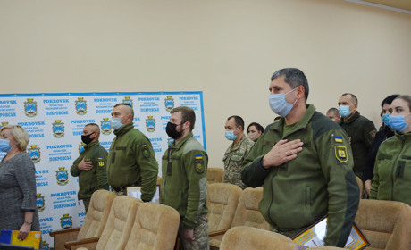 У Покровську вітали військовослужбовців