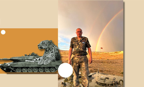 З трактора на танк Leopard. Багатодітний батько з Одещини про війну, дітей та навчання в Іспанії
