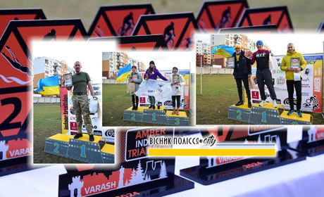 «Amber Indoor Triathlon 2024»— у Вараші провели оновлений формат триатлону в закритих приміщеннях