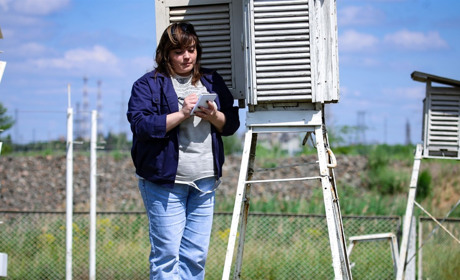 Кожен подих вітру під контролем: як метеорологи ПАЕС гарантують безпеку атомної енергії
