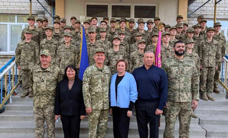 1 жовтня першокурсники Луганського обласного військового ліцею склали присягу